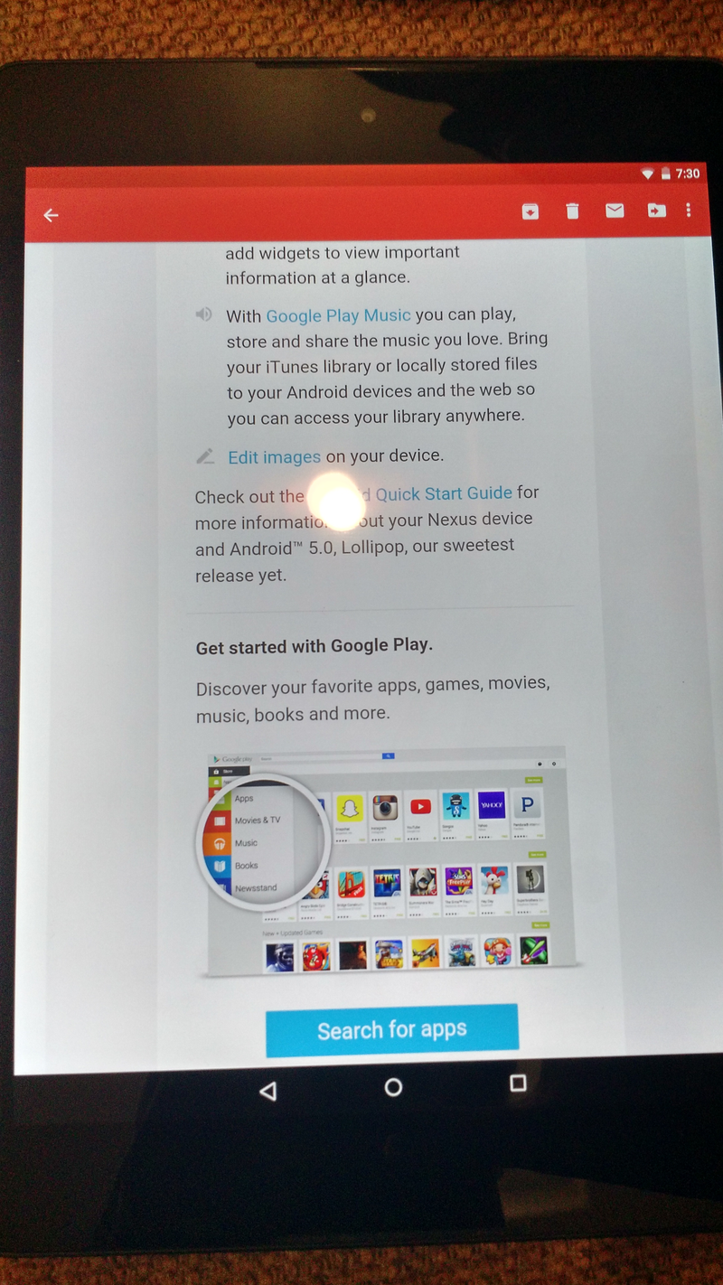 Illustration for article titled Android Device Review: Nexus 9